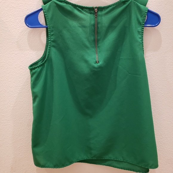 Forever21 Green Tank top - Picture 1 of 2
